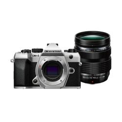 OM System OM-5 Mark II + 12-40 Pro II silver