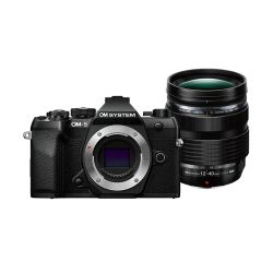 OM System OM-5 Mark II + 12-40 Pro II black