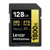 Lexar PRO SD 1800X 128GB  SDXC UHS-II