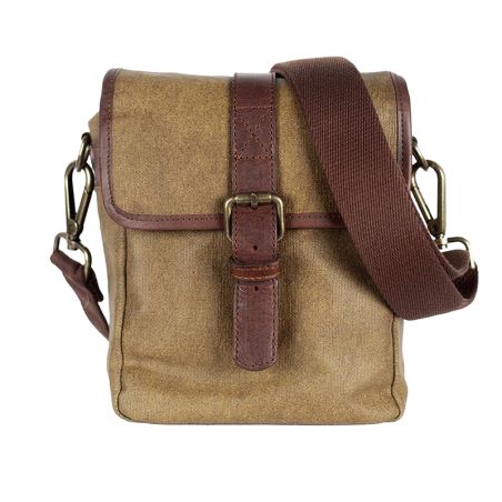 Bronkey - Berlino Camera Bag Canvas Olive Green