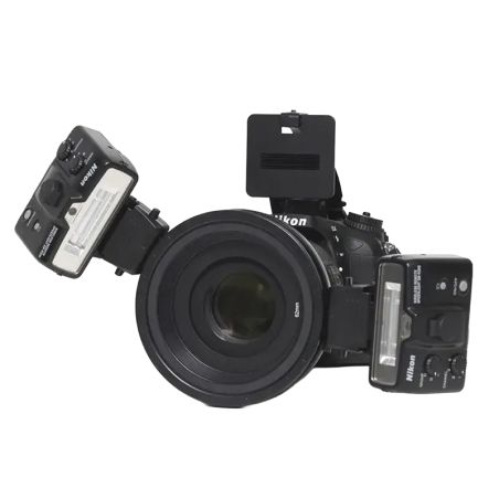 Kit Nikon D7500 + Sigma 105/2,8 + flash Nikon R1