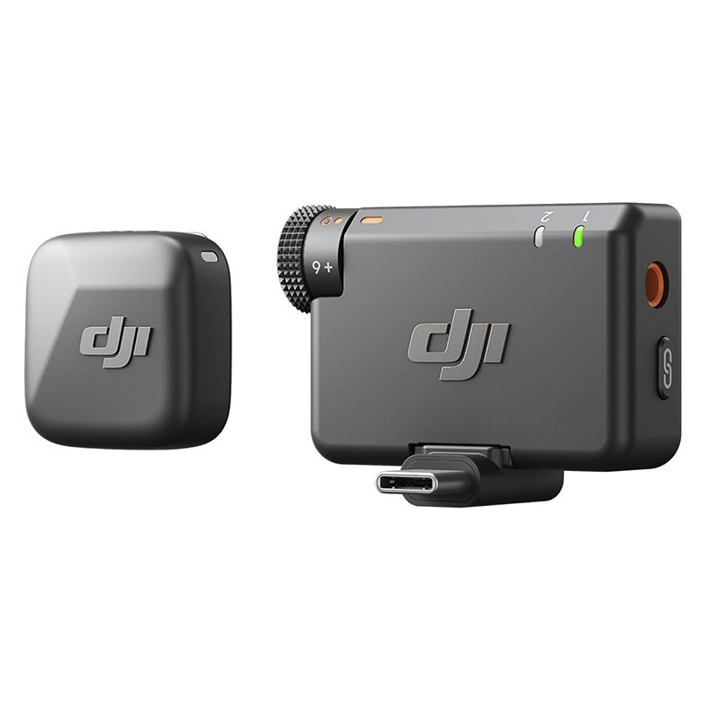 DJI Mic Mini (1 TX + 1 RX + Custodia di ricarica)