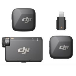 DJI Mic Mini (2 TX + 1 RX + Custodia di ricarica)