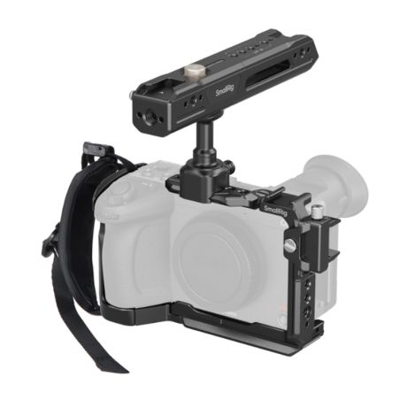 SmallRig Kit gabbia base e kit gabbia avanzata con piastra batteria per Sony FX2