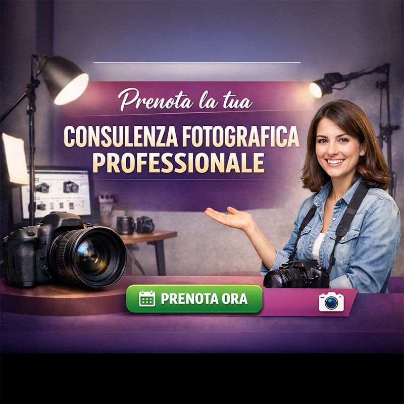 Prenota ora la tua visita o consulenza fotografica professionale!