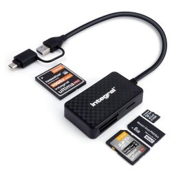 Integral Multi card reader