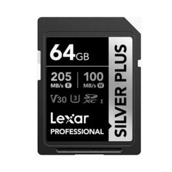 Lexar SD SILVER PLUS 64GB  XDXC V30
