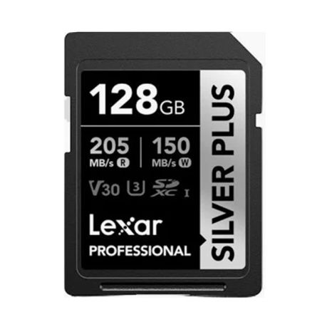 Lexar SD SILVER PLUS 128GB  XDXC V30