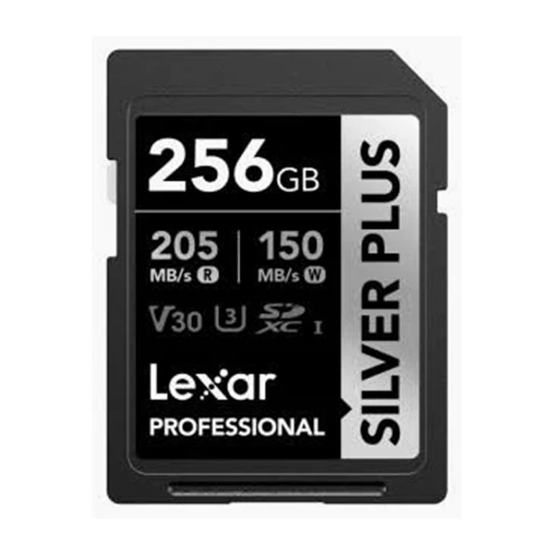Lexar SD SILVER PLUS 256GB  XDXC V30