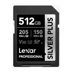 Lexar SD SILVER PLUS 512GB  XDXC V30