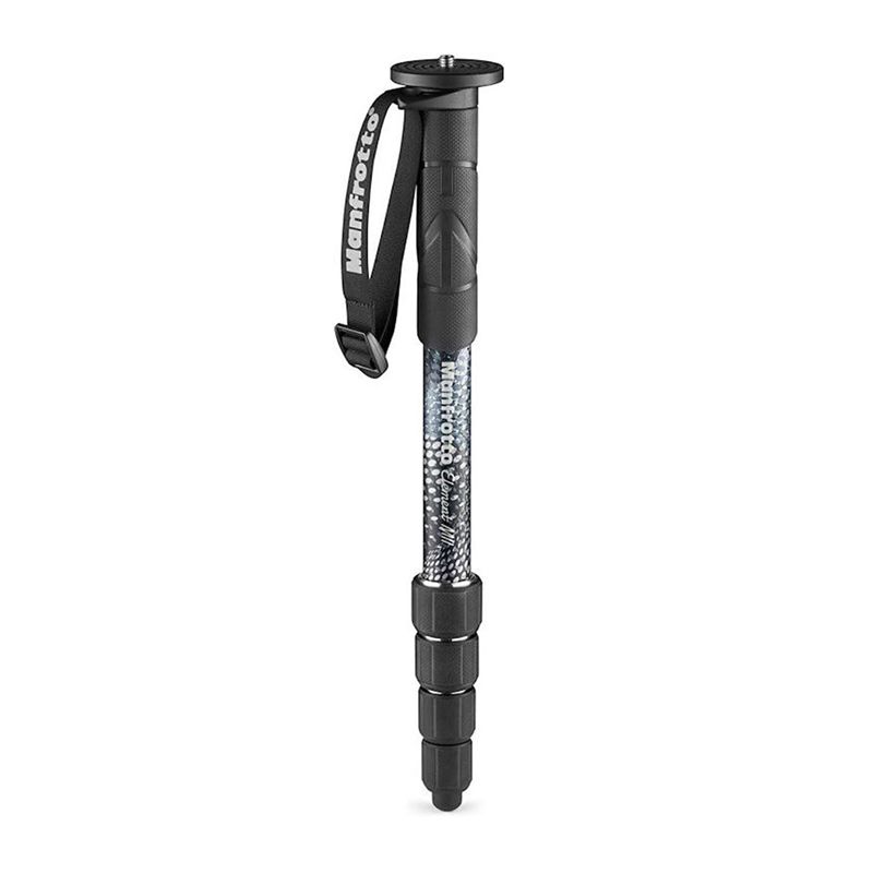 Manfrotto Monopiede Manfrotto Element MII 5 sezioni nero in alluminio