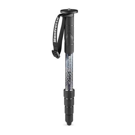 Manfrotto Monopiede Manfrotto Element MII 5 sezioni nero in alluminio