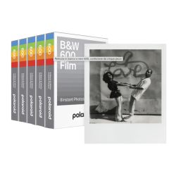 Polaroid B&W Film 600 5 Film Pak