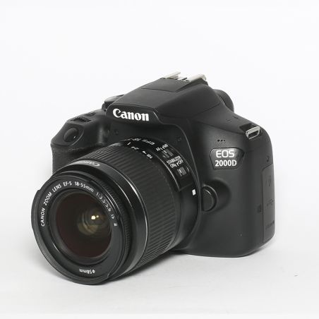 Canon EOS 2000D + 18-55