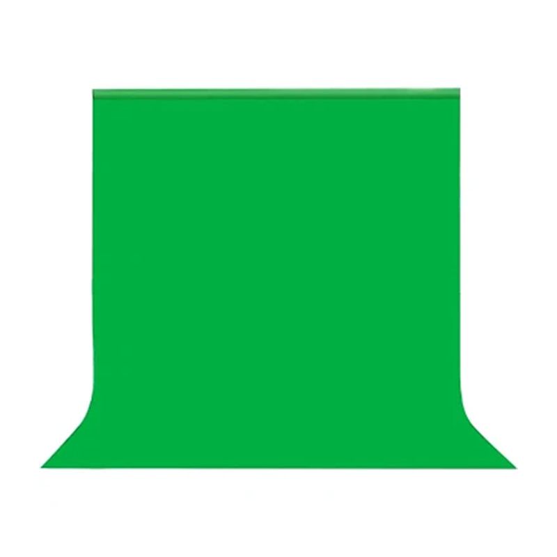 Fondale tessuto tinta unita 3x6m Green screen