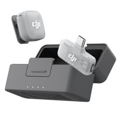 DJI Mic Mini 2S (1 TX + 1 RX + Custodia di ricarica)