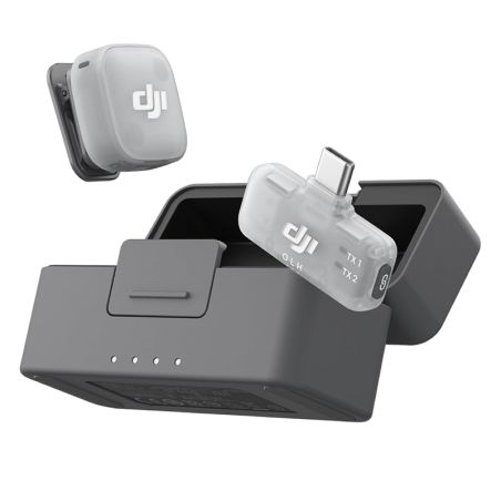 DJI Mic Mini 2S (1 TX + 1 RX + Custodia di ricarica)