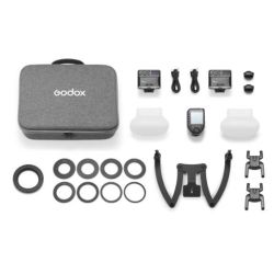 Godox MF12-DK2 Kit di Luci flash Macro per fotografia odontoiatrica con staffa per SONY