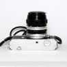Nikkormat FT + Nikkor 55/3,5 micro 8 + 28/3,5 + 105/2,5 + borsa