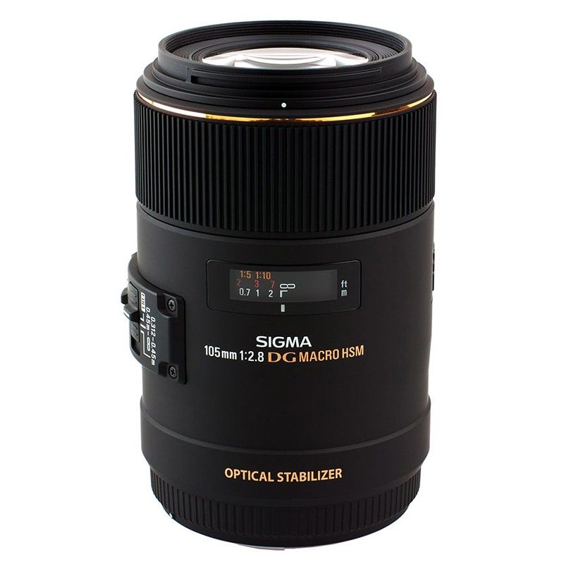 Sigma 105/2,8 EX DG OS HSM Macro per Canon EF